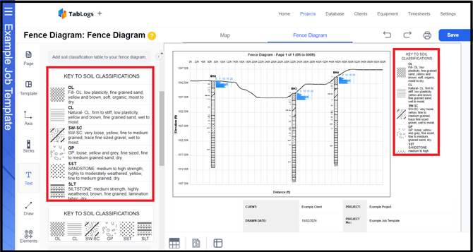 Fence Diagram - Add Soil Classification