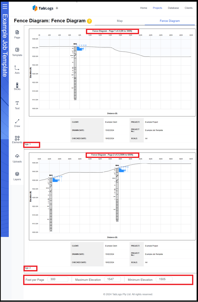 Multiple Pages Fence Diagram-1